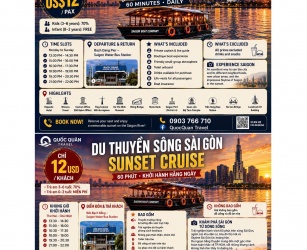 SUN SET CRUISE - Daily Tour - US$12/pax
